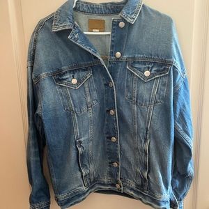 American Eagle oversized jean jacket